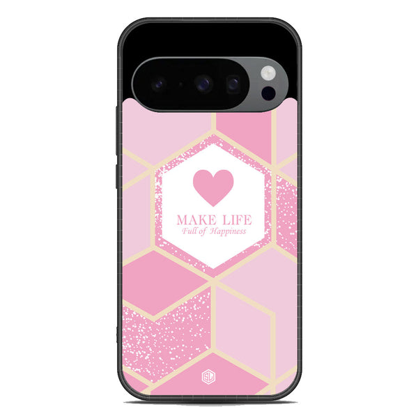 Happiness Series Soft Phone Case - Metal Case - Design 3 - Google Pixel 10 Pro XL