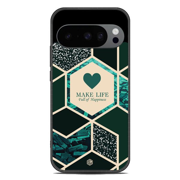 Happiness Series Soft Phone Case - Metal Case - Design 4 - Google Pixel 10 Pro XL