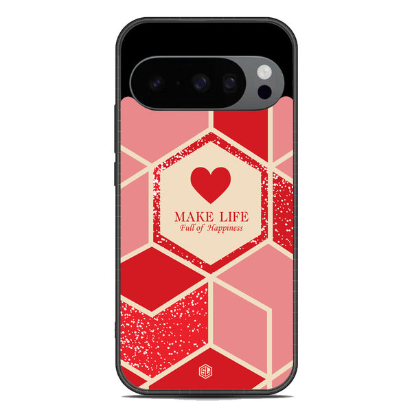 Happiness Series Soft Phone Case - Metal Case - Design 5 - Google Pixel 10 Pro XL