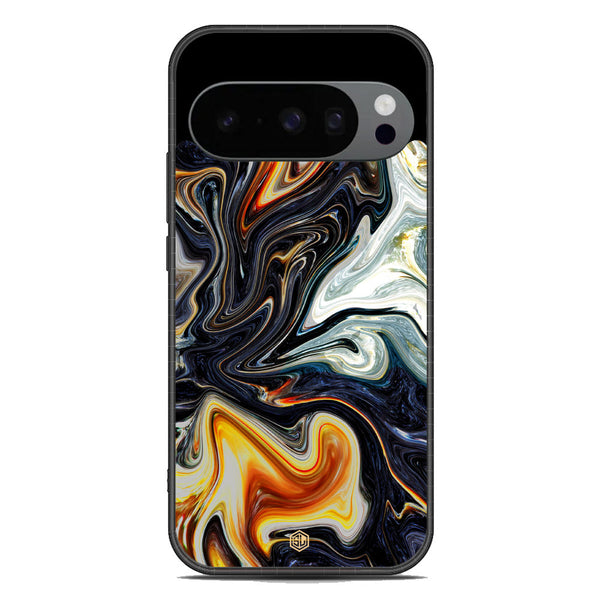 Marble Series Soft Phone Case - Metal Case - Design 1 - Google Pixel 10 Pro