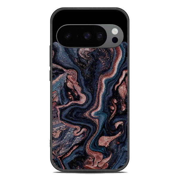 Marble Series Soft Phone Case - Metal Case - Design 4 - Google Pixel 10 Pro