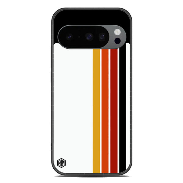 Retro Stripes Series Soft Phone Case - Metal Case - Design 4 - Google Pixel 10 Pro XL