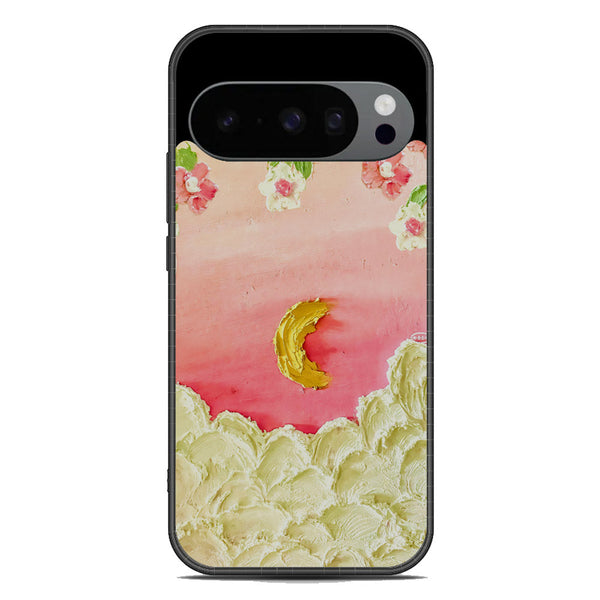 Floral Series Soft Phone Case - Metal Case - Design 7 - Google Pixel 10 Pro