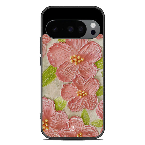 Floral Series Soft Phone Case - Metal Case - Design 9 - Google Pixel 10 Pro XL