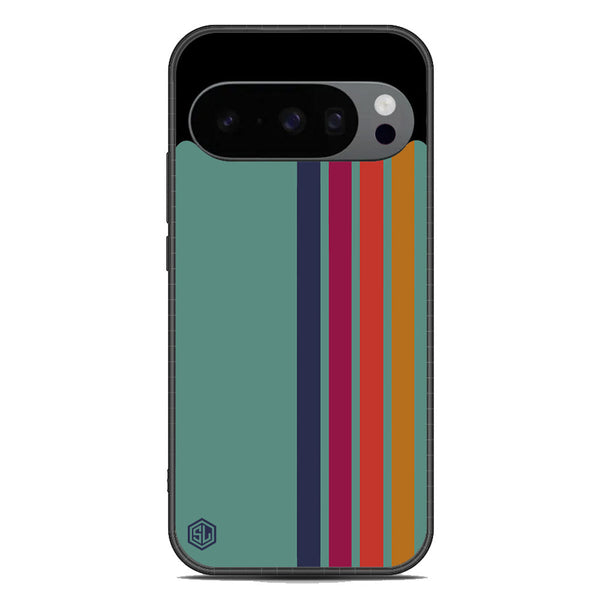 Retro Stripes Series Soft Phone Case - Metal Case - Design 5 - Google Pixel 10 Pro XL