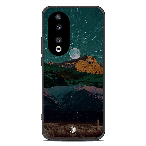 Mountains Wanderlust Series Soft Phone Case - Metal Case - Design 3 - Honor 90