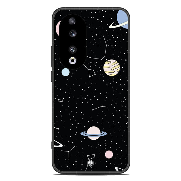 Space Series Soft Phone Case - Metal Case - Design 1 - Honor 90