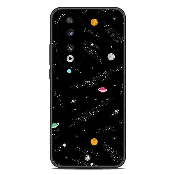 Space Series Soft Phone Case - Metal Case - Design 2 - Honor 90