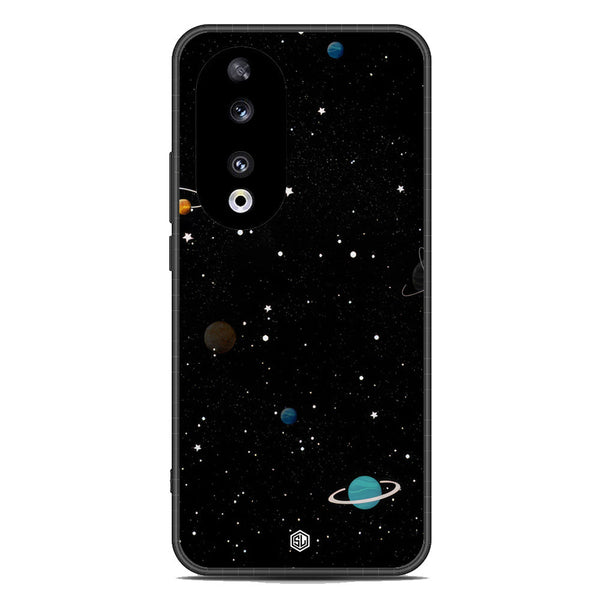 Space Series Soft Phone Case - Metal Case - Design 3 - Honor 90