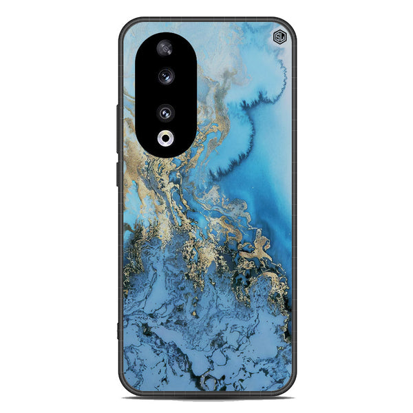 Marble Series Soft Phone Case - Metal Case - Design 2 - Honor 90