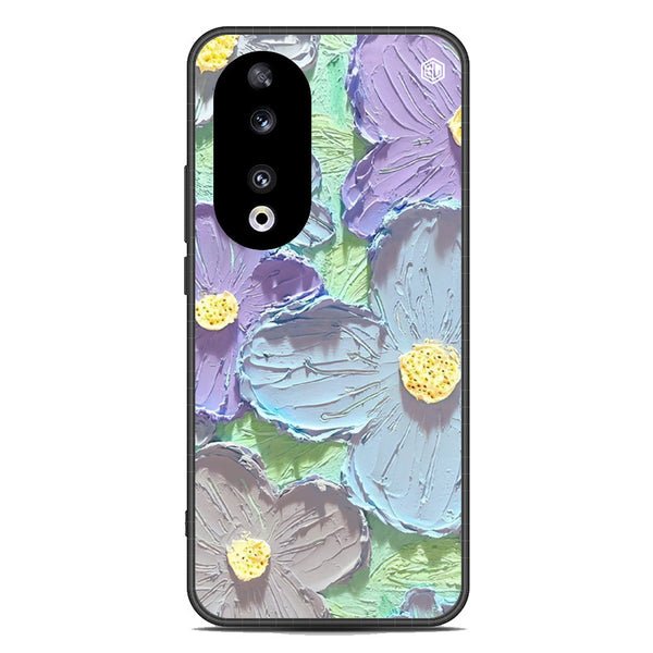 Floral Series Soft Phone Case - Metal Case - Design 1 - Honor 90