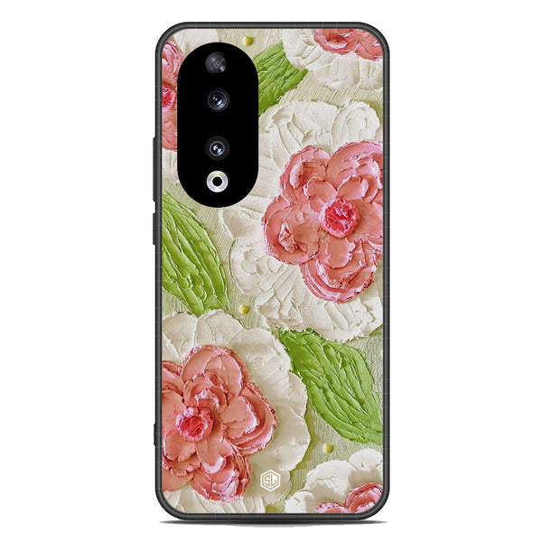 Floral Series Soft Phone Case - Metal Case - Design 13 - Honor 90