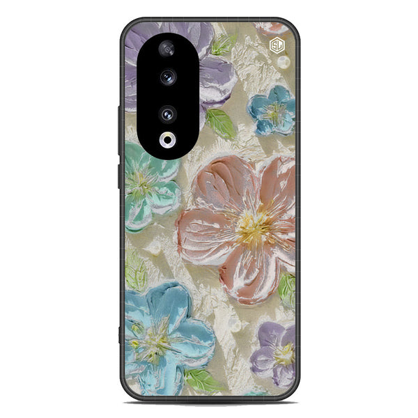 Floral Series Soft Phone Case - Metal Case - Design 14 - Honor 90