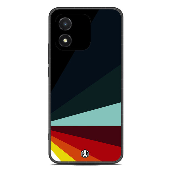 Retro Stripes Series Soft Phone Case - Metal Case - Design 1 - Honor X5