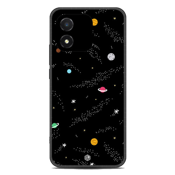 Space Series Soft Phone Case - Metal Case - Design 2 - Honor X5