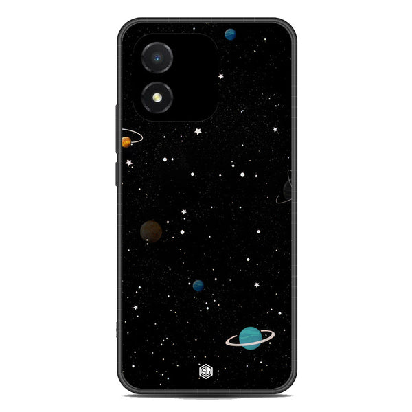 Space Series Soft Phone Case - Metal Case - Design 3 - Honor X5