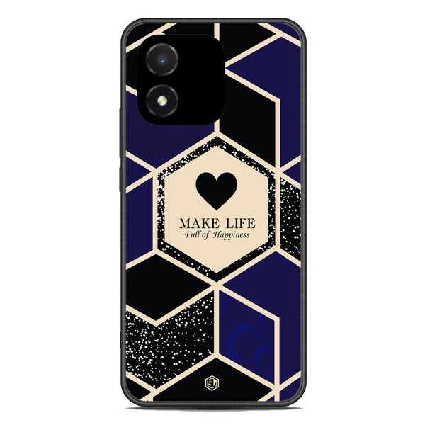 Happiness Series Soft Phone Case - Metal Case - Design 1 - Honor X5