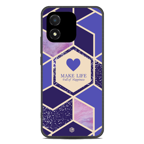 Happiness Series Soft Phone Case - Metal Case - Design 2 - Honor X5