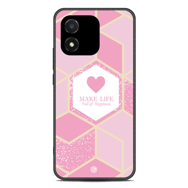 Happiness Series Soft Phone Case - Metal Case - Design 3 - Honor X5