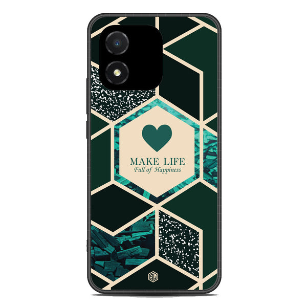 Happiness Series Soft Phone Case - Metal Case - Design 4 - Honor X5