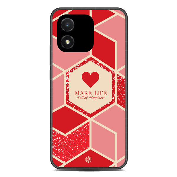 Happiness Series Soft Phone Case - Metal Case - Design 5 - Honor X5