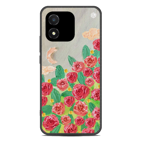 Floral Series Soft Phone Case - Metal Case - Design 10 - Honor X5