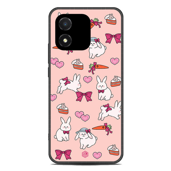 Cute Korean Design Series Soft Phone Case - Metal Case - Design 1 - Honor X5