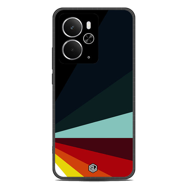 Retro Stripes Series Soft Phone Case - Metal Case - Design 1 - Realme 14