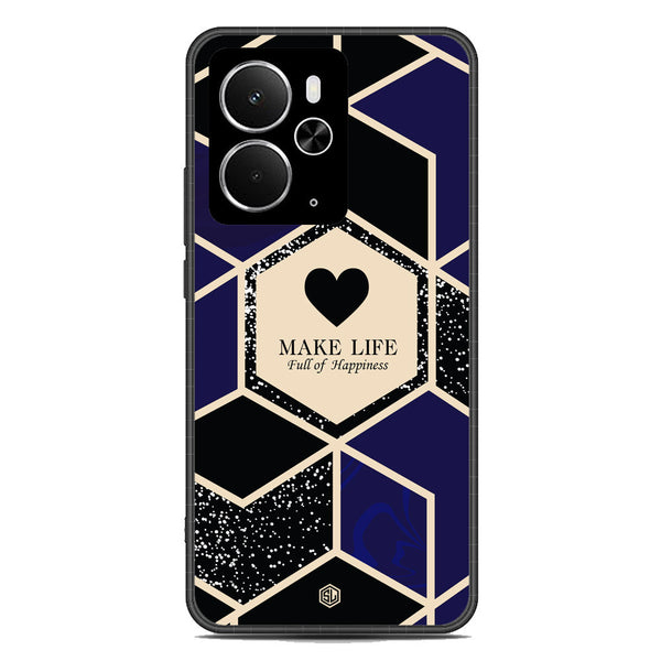 Happiness Series Soft Phone Case - Metal Case - Design 1 - Realme 14