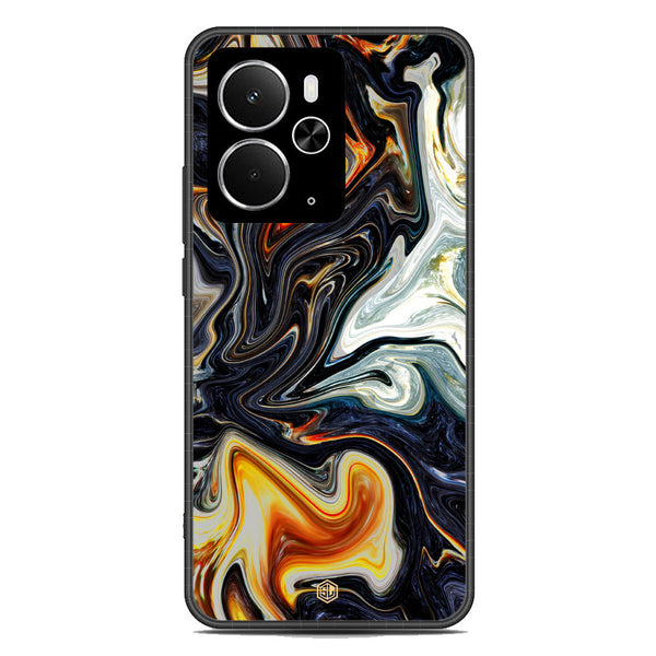 Marble Series Soft Phone Case - Metal Case - Design 1 - Realme 14