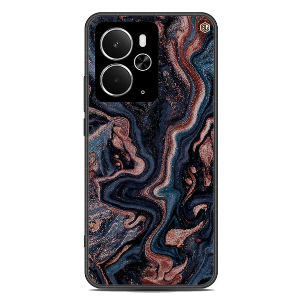 Marble Series Soft Phone Case - Metal Case - Design 4 - Realme 14