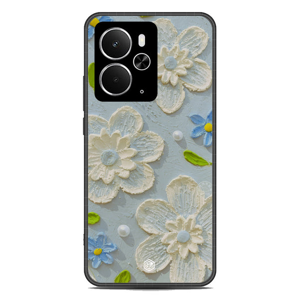 Floral Series Soft Phone Case - Metal Case - Design 3 - Realme 14