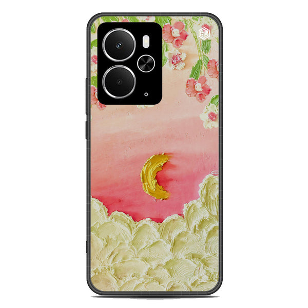 Floral Series Soft Phone Case - Metal Case - Design 7 - Realme 14