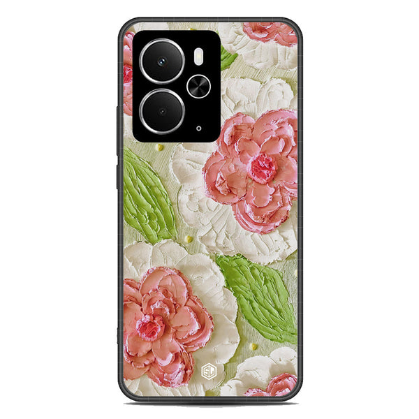 Floral Series Soft Phone Case - Metal Case - Design 13 - Realme 14