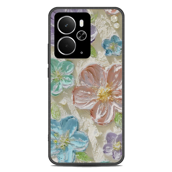 Floral Series Soft Phone Case - Metal Case - Design 14 - Realme 14