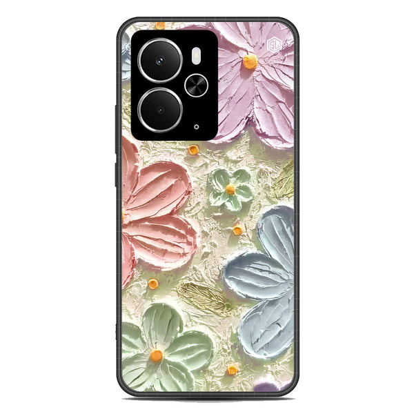 Floral Series Soft Phone Case - Metal Case - Design 15 - Realme 14