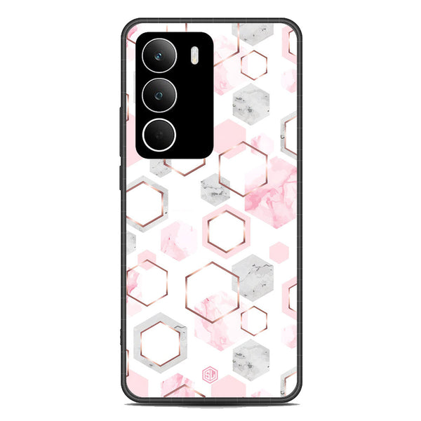 Stylish Marble Series Soft Phone Case - Metal Case - Design 4 - Realme C71