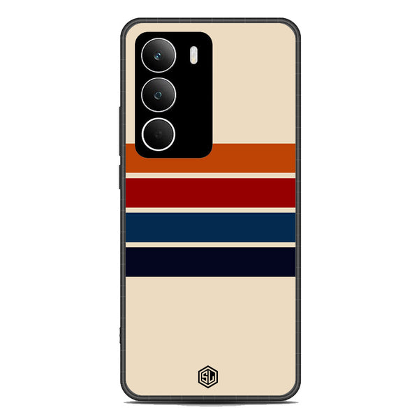 Retro Stripes Series Soft Phone Case - Metal Case - Design 3 - Realme C71