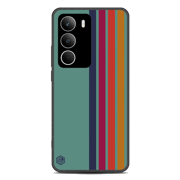 Retro Stripes Series Soft Phone Case - Metal Case - Design 5 - Realme C71