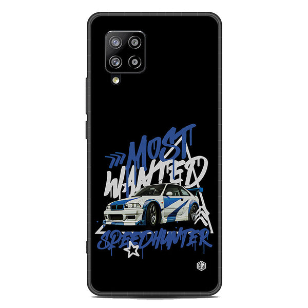 Most Wanted Speedhunter Series Soft Phone Case - Metal Case - Design 1 - Samsung Galaxy A42 5G
