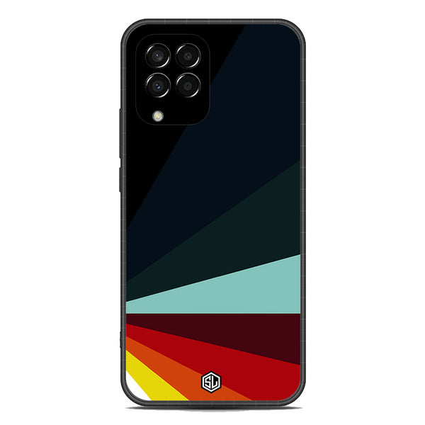 Retro Stripes Series Soft Phone Case - Metal Case - Design 1 - Samsung Galaxy M33