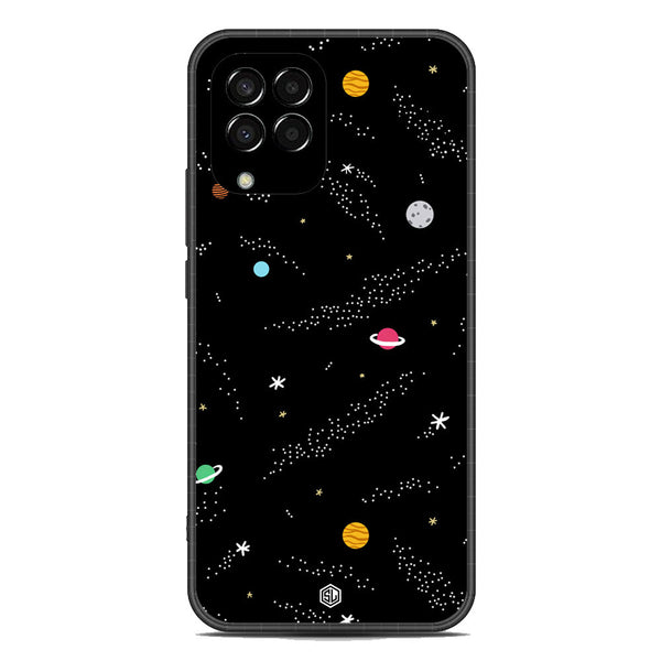 Space Series Soft Phone Case - Metal Case - Design 2 - Samsung Galaxy M33