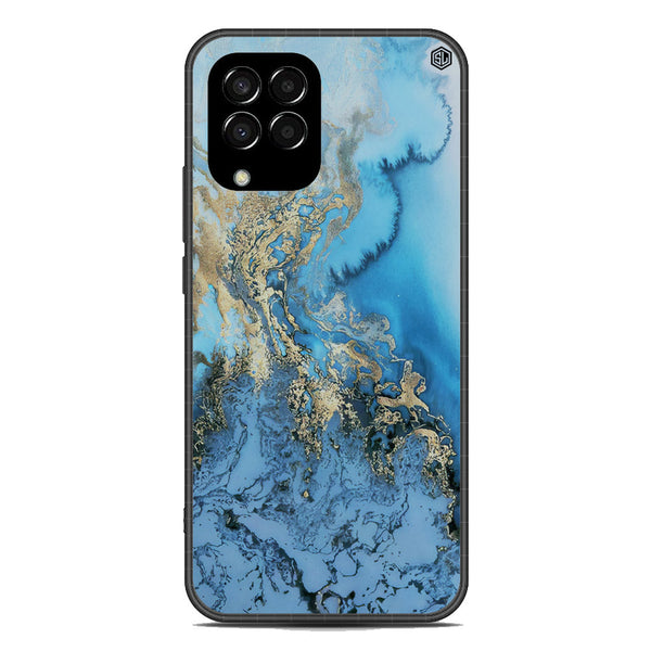 Marble Series Soft Phone Case - Metal Case - Design 2 - Samsung Galaxy M33