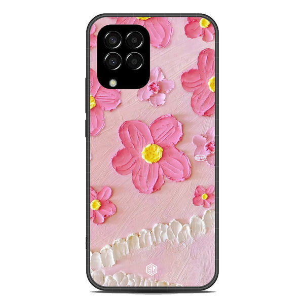 Floral Series Soft Phone Case - Metal Case - Design 2 - Samsung Galaxy M33