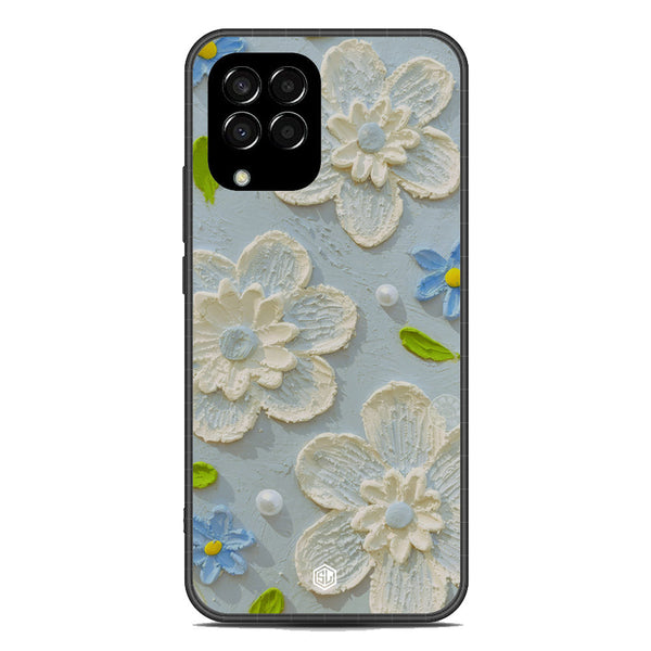 Floral Series Soft Phone Case - Metal Case - Design 3 - Samsung Galaxy M33