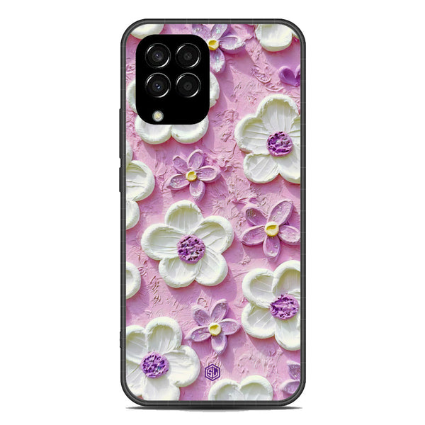 Floral Series Soft Phone Case - Metal Case - Design 4 - Samsung Galaxy M33