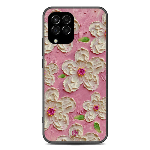 Floral Series Soft Phone Case - Metal Case - Design 5 - Samsung Galaxy M33