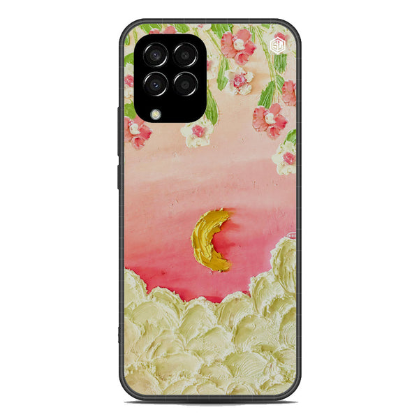 Floral Series Soft Phone Case - Metal Case - Design 7 - Samsung Galaxy M33