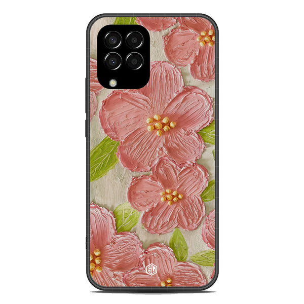 Floral Series Soft Phone Case - Metal Case - Design 9 - Samsung Galaxy M33