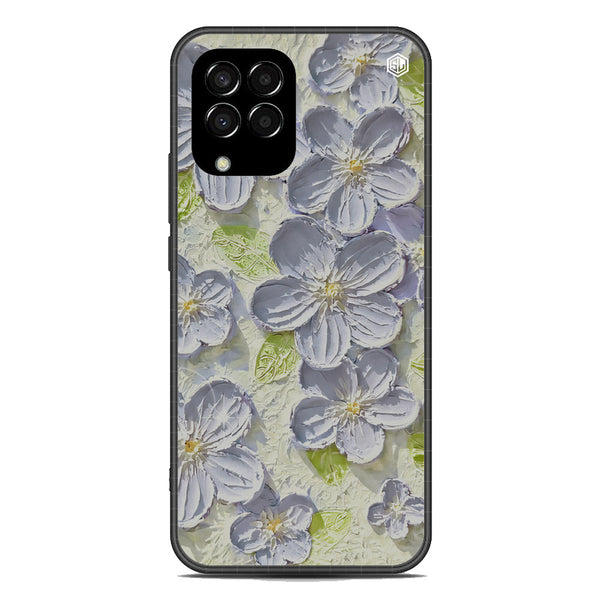 Floral Series Soft Phone Case - Metal Case - Design 12 - Samsung Galaxy M33
